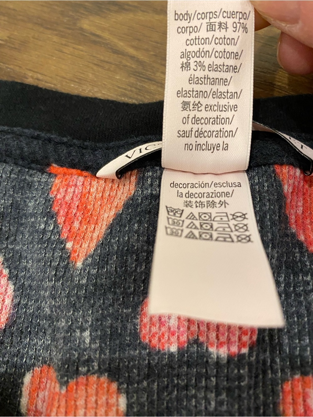 Victoria’s Secret nightie waffle knit night shirt - Picture 8 of 11